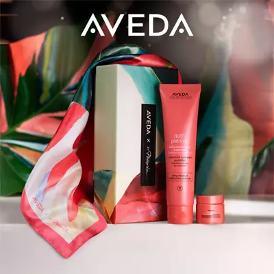 De Aveda Holiday Guide<br>Vegan giftsets & tips voor een glamoureus kapsel