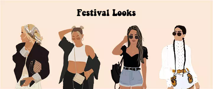 Cool festival looks for this summer