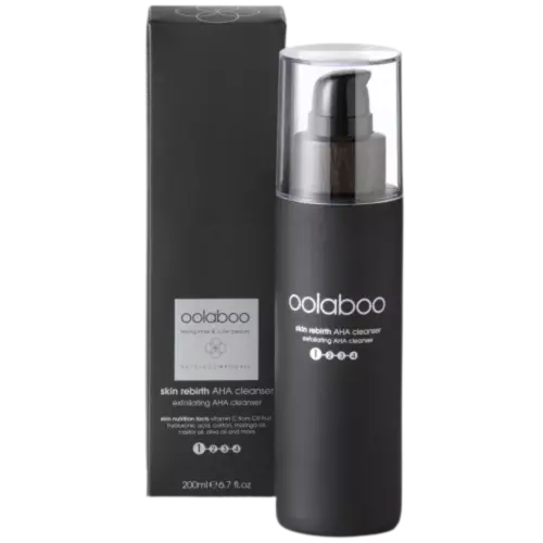 Oolaboo Skin Rebirth Exfoliating AHA Cleanser Phase 1 200ml