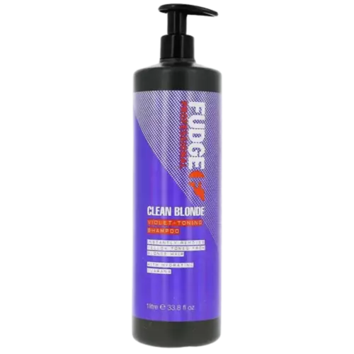 Fudge Clean Blonde Violet-Toning Shampoo 1000ml