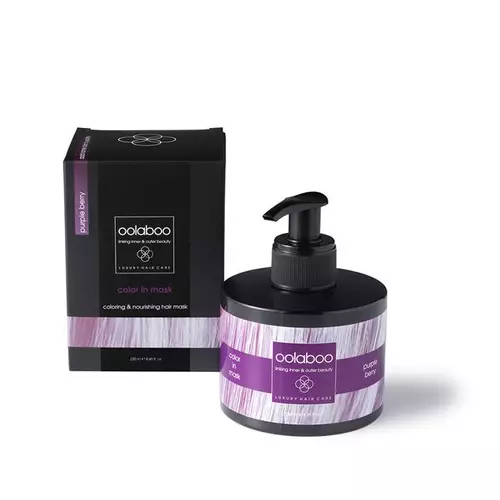 Oolaboo Color In Mask 250ml Purple Berry