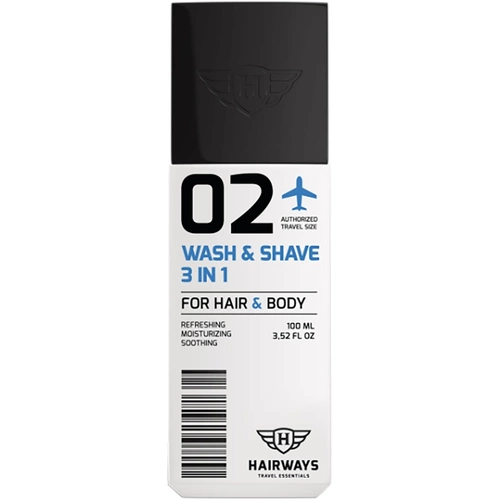 Hairways 02 Wash & Shave 100ml