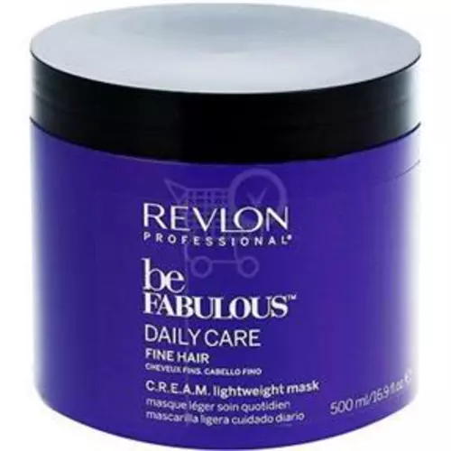 Revlon Be Fabulous Daily Care Fine Hair CREAM Lightweight Mask 500ml