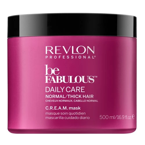 Revlon Be Fabulous Daily Care Normal/Thick Hair CREAM Mask 500ml