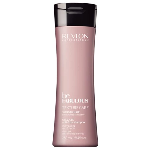 Revlon Be Fabulous Smooth Hair CREAM Anti-Frizz Shampoo 250ml