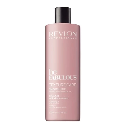 Revlon Be Fabulous Smooth Hair CREAM Anti-Frizz Shampoo 1000ml