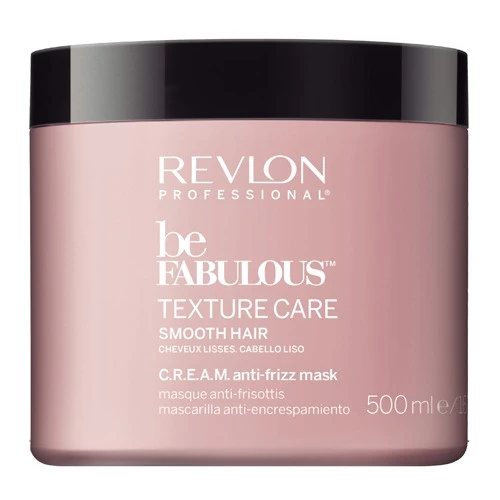 Revlon Be Fabulous Smooth Hair CREAM Anti-Frizz Mask 500ml