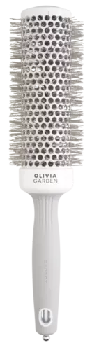 Olivia Garden Expert Blowout Speed Wavy Bristles White & Grey 45
