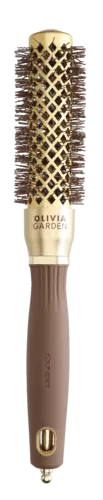 Olivia Garden Blowout Shine Wavy Bristles Gold & Brown 25
