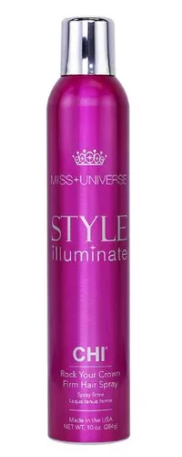 CHI Miss Universe Style Illuminate Rock your Crown Firm Hair Spray 284 gr