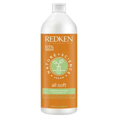 Redken Nature+Science All Soft Shampoo 1000ml