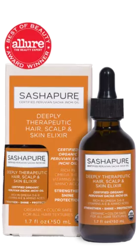 Sashapure Deeply Therapeutic Hair, Scalp & Skin Elixir  50ml