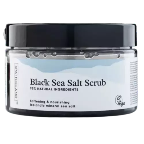 Spa of Iceland Sea Salt Scrub 300gr Black