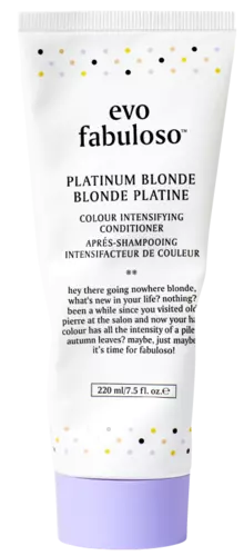 EVO fabuloso Colour Intensifying Conditioner Platinum Blonde 220ml