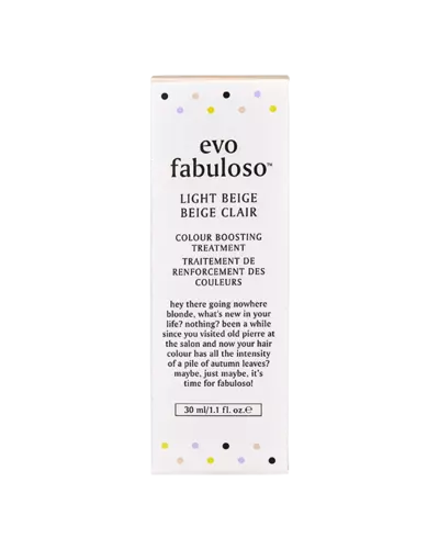 EVO fabuloso Colour Intensifying Conditioner Light Beige 30ml