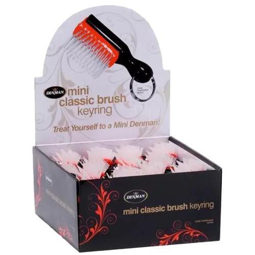 Denman Mini Keyring Display 48st