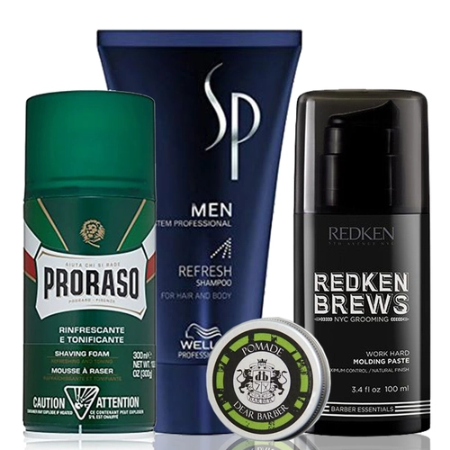 Salontopper's Shave & Style Essentials for men - set