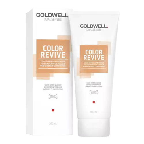 Goldwell DS Color Revive Color Giving Conditioner 200ml Dark Warm Blonde