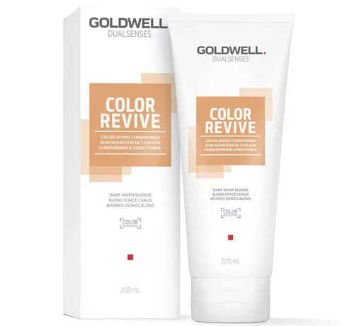 Goldwell DS Color Revive Color Giving Conditioner 200ml Dark Warm Blonde