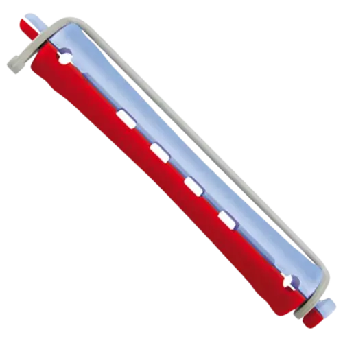 Comair Permanentwikkels 91mm - 12 stuks 11mm - blauw/rood