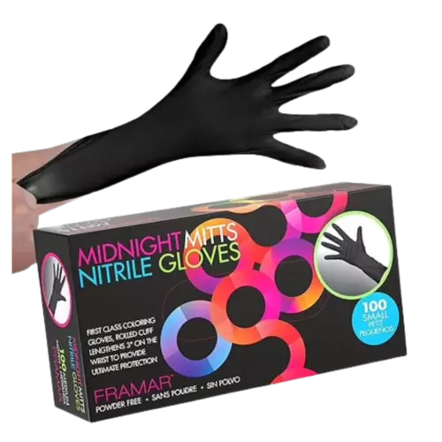 Framar Black Mamba Nitrilgloves 100 pcs S