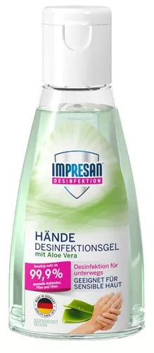 Impresan Hand Disinfection Gel - Aloe Vera Handgel 55ml