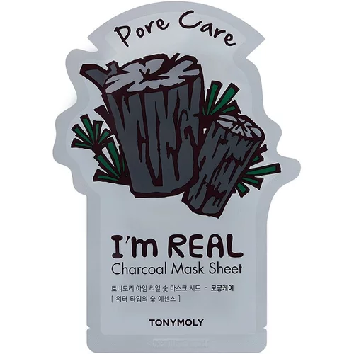 Tonymoly I'm Real Sheet Mask 1st I'm Real Charcoal