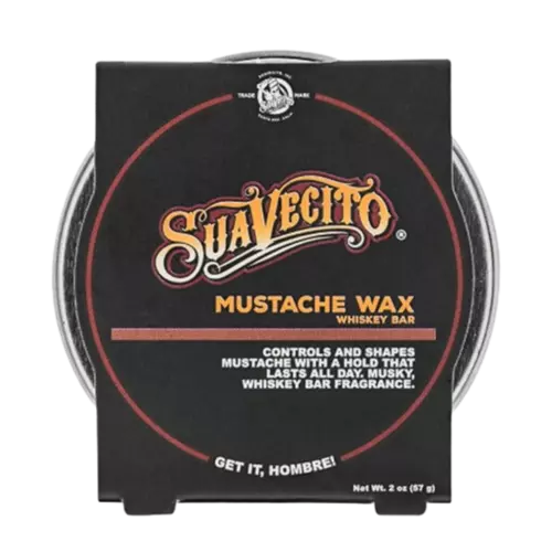 Suavecito Mustache Wax 57ml Whiskey Bar