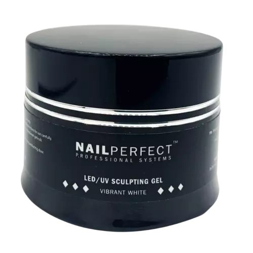 NailPerfect LED/UV Sculpting Gel 45gr Vibrant White