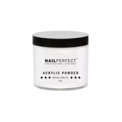 NailPerfect Powder Mega White 25gr
