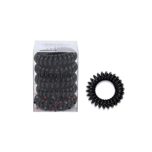 Rolling Hills Professional Hair Rings 5st Black