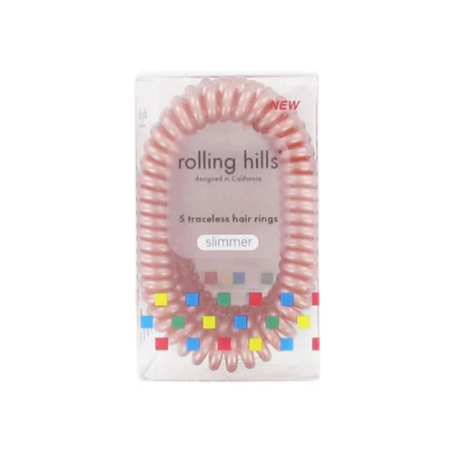 Rolling Hills Professional Hair Rings Slimmer 5pc Bronze
