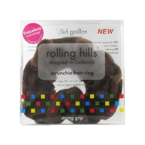 Rolling Hills Scrunchie Hair Ring Brown