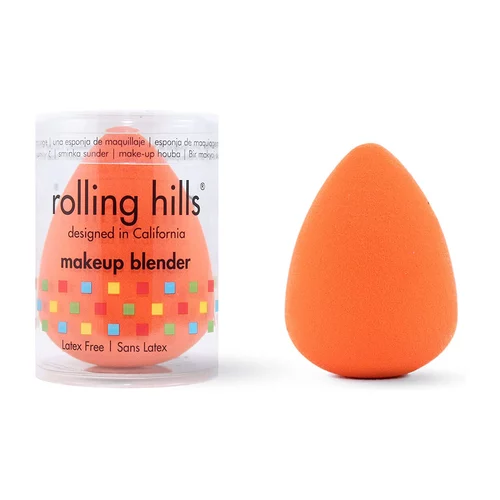 Rolling Hills Professional Makeup Blender Dark Orange