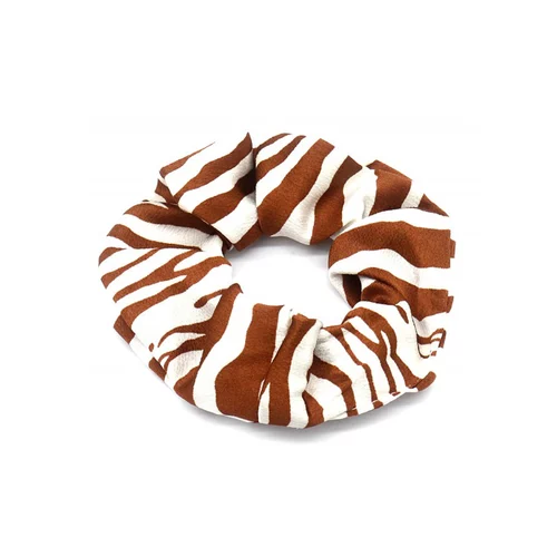 Salonline Scrunchie Animal Print Zebra Light Brown