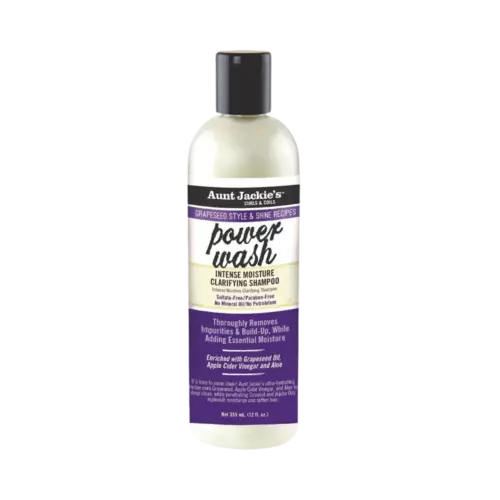 Aunt Jackie's Grapeseed Power Wash Shampoo 355ml