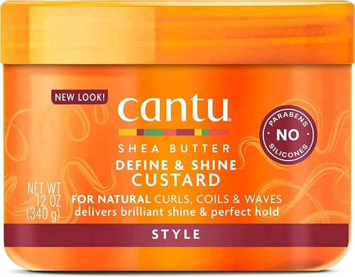 Cantu Shea Butter Natural Shine Custard 340gr