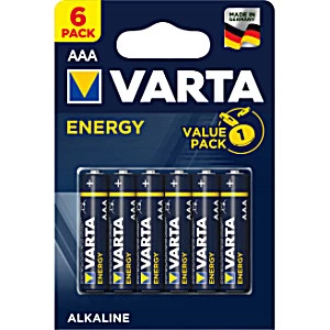 Varta Energy AAA Blister 6 stuks