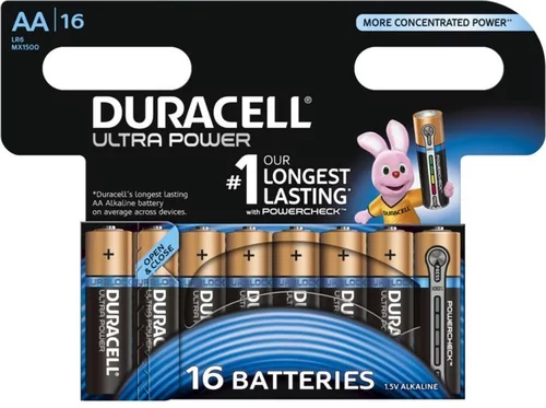 Duracell Ultra Power AA Blister 16 stuks