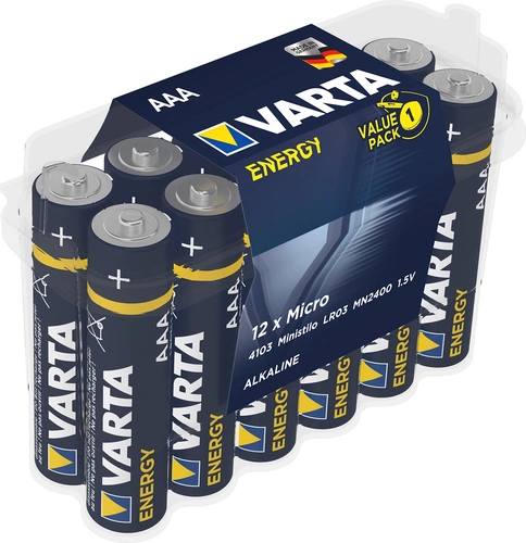 Varta Energy AAA Clear Value Pack 12 stuks
