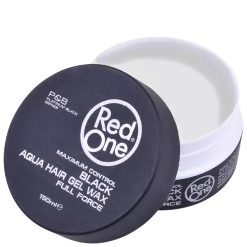 Red One Full Force Aqua Hair Gel Wax Black 150ml