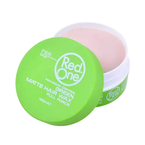 Red One Full Force Matte Hair Wax Green 150ml