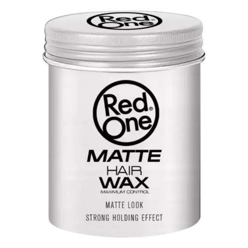 Red One Matte Hair Wax White 100ml
