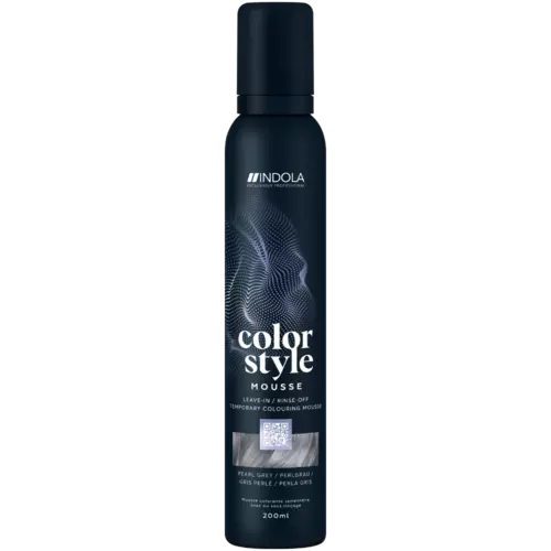 Indola Color Style Mousse 200ml Pearl Grey