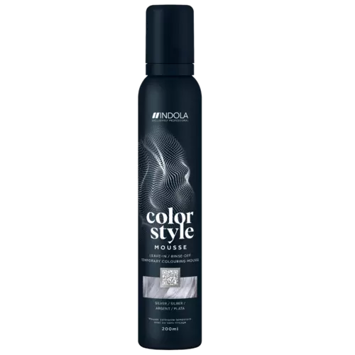 Indola Color Style Mousse 200ml Silver