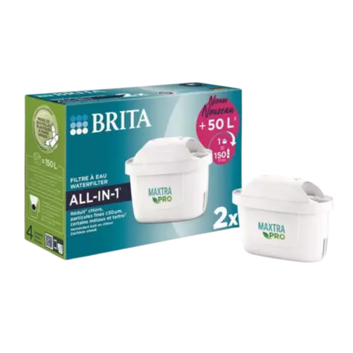 BRITA Maxtra Pro All-in-1 Waterfilter 2 pack