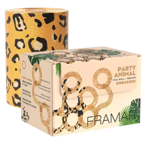 Framar Medium Foil Embossed Party Animal