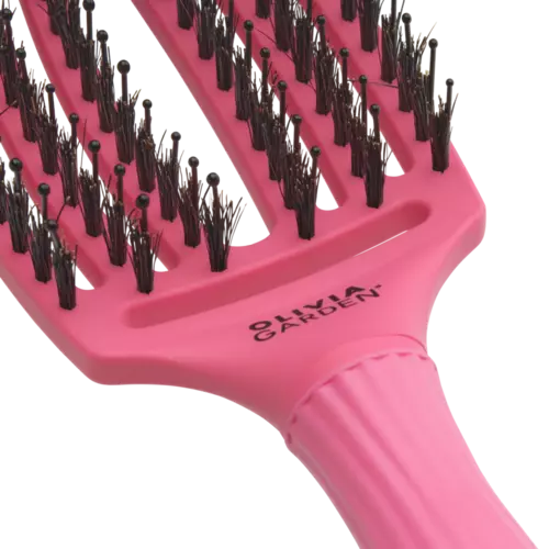 Olivia Garden Fingerbrush Combo Hot Pink