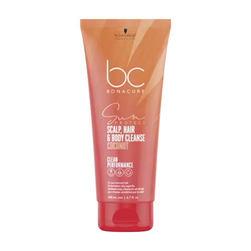 Schwarzkopf Professional BC Sun Protect Scalp, Hair & Body Cleanse 200ml