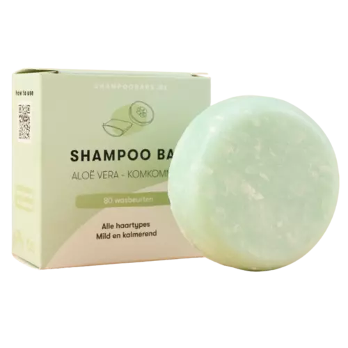 Shampoobars Shampoo Bar 60g Aloë Vera - Komkommer